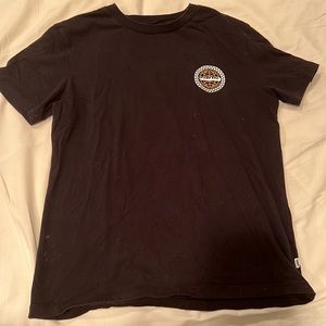 Vans black graphic tee, size extra small